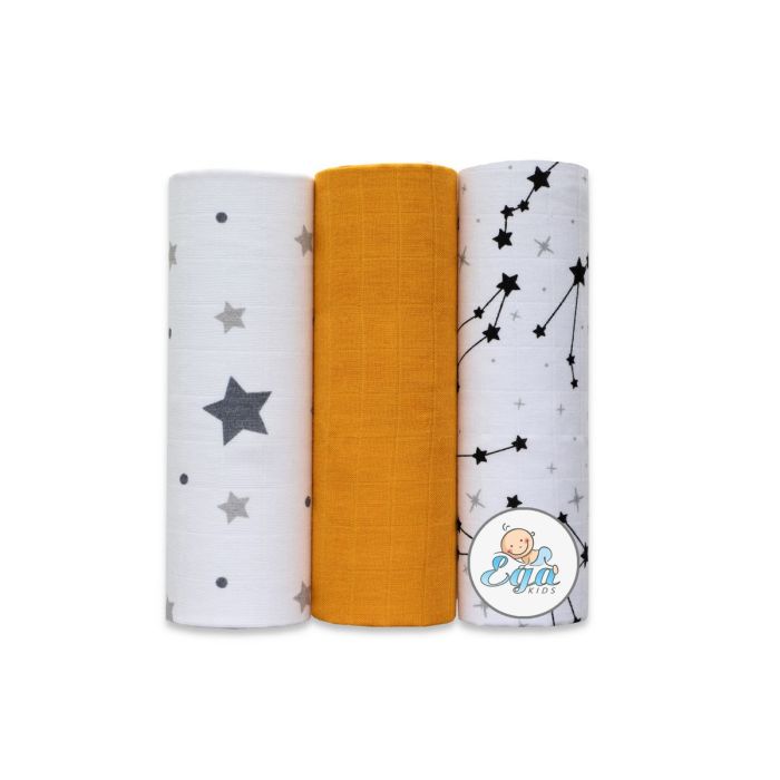 Musliinist lapid "Nr 37" 60x80 3 tk