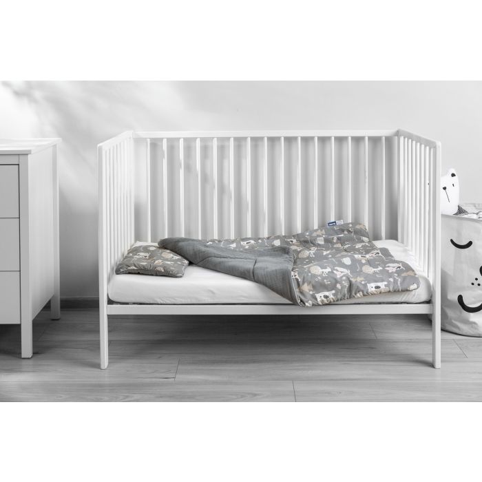 Musliin ja puuvillane beebitekk "Friends" hall 