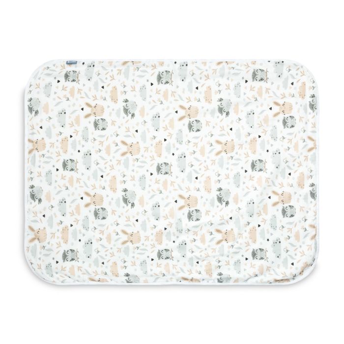 Musliin beebitekk "Light owl" 80x100 cm 