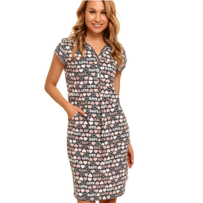 Puuvillane öösärk rasedatele naistele "Sweet" love