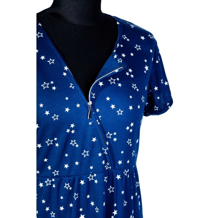 Puuvillane öösärk rasedatele naistele "Shine bright"