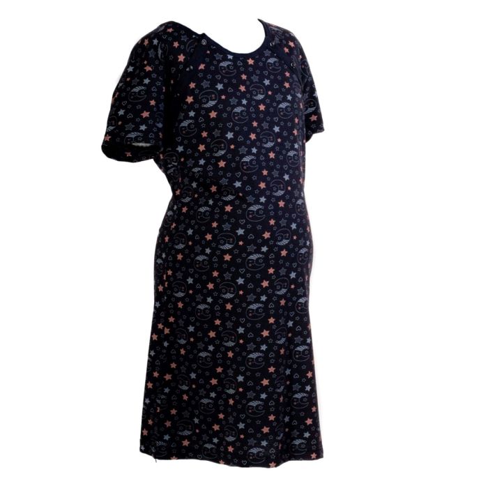 Puuvillane öösärk rasedatele naistele "Night"