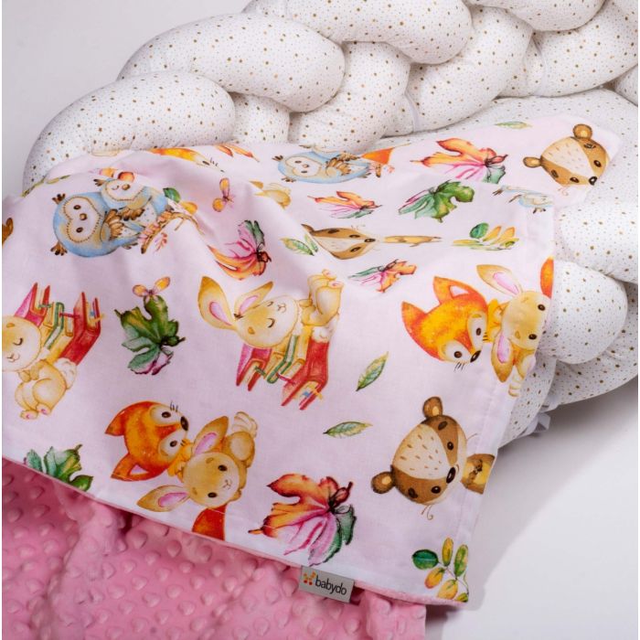 Beebitekk 100x75cm "Companions" roosa