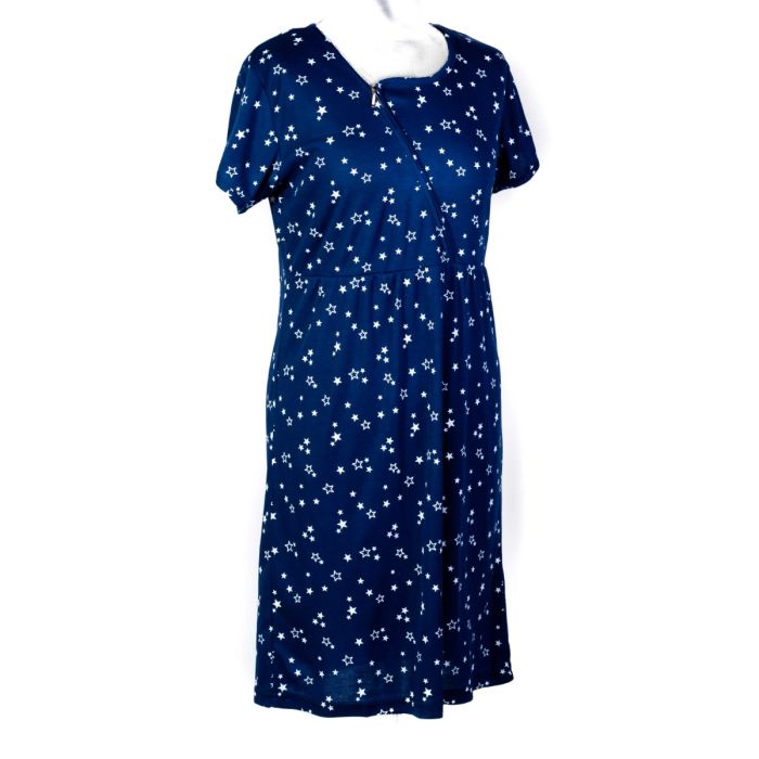 Puuvillane öösärk rasedatele naistele "Shine bright"