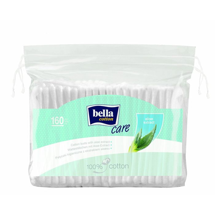Hügieenilised vatipulgad Bella Care Aloe 160tk