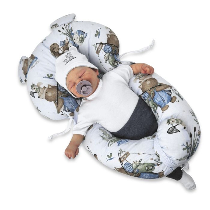 Ergonoomiline padi beebile - kookon (beebipesa) 45x70cm "Comfort" Zoo Nugat