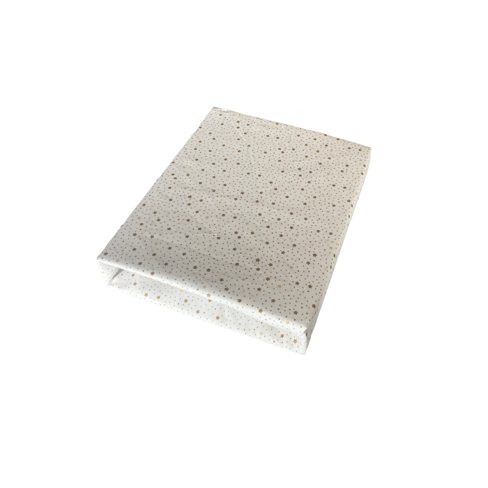 Kummiga voodilina "Capuccino" 60x120 - puuvil