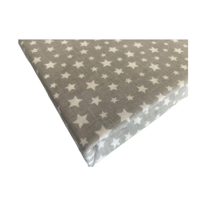 Kummiga voodilina "Milky way" 60x120 - puuvil