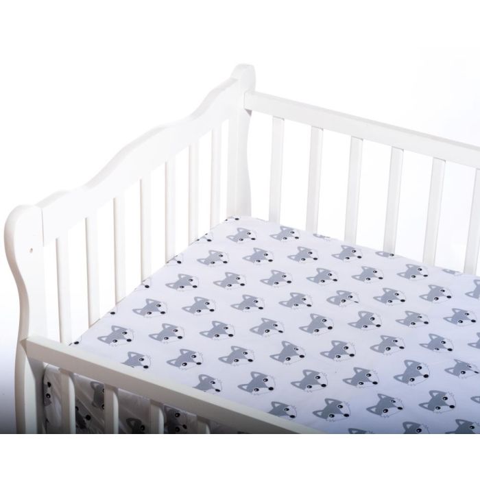 Paklodė su guma kūdikio lovytei