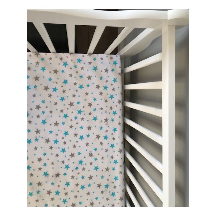 Paklodė su guma kūdikio lovytei