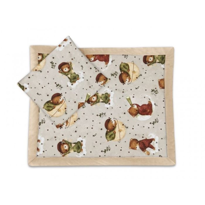 Beebi tekk ja padi "Teddy beige" 