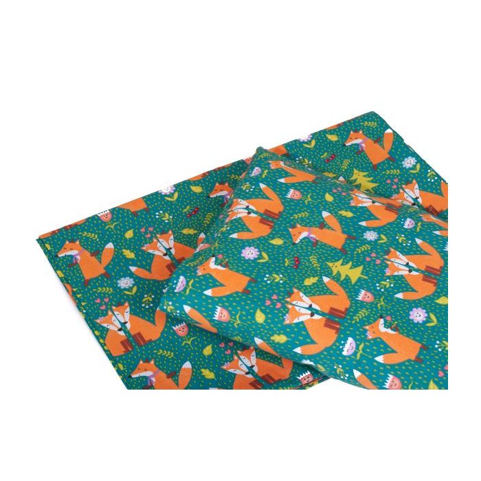 Voodipesu beebidele 135x100 "Red couple"   