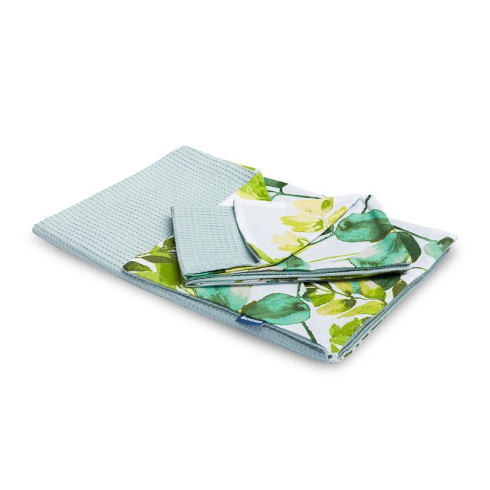 Beebi voodipesu 100x135 "Waffle in green" 