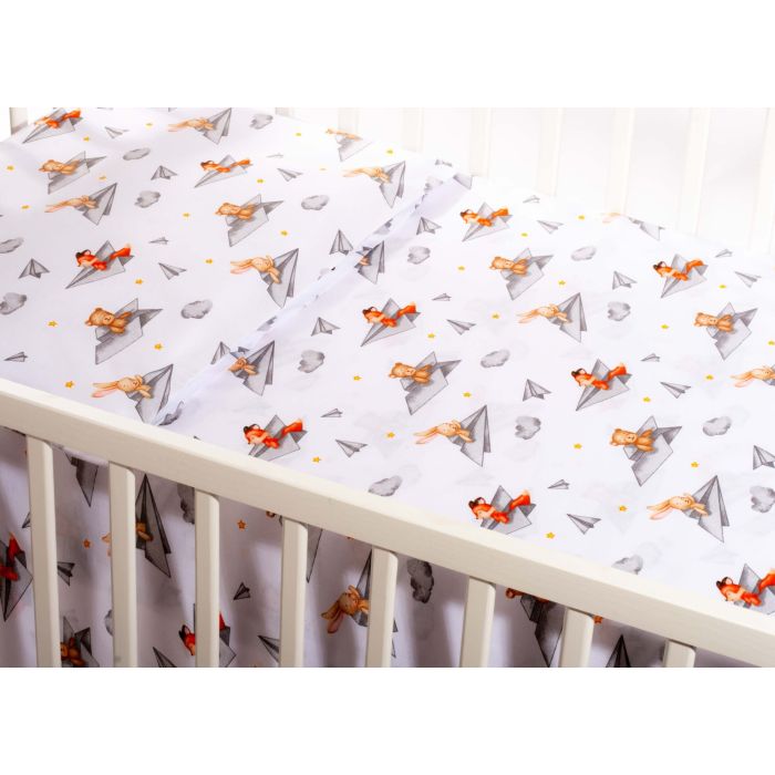 Voodipesu beebidele 135x100 "Pilot"  