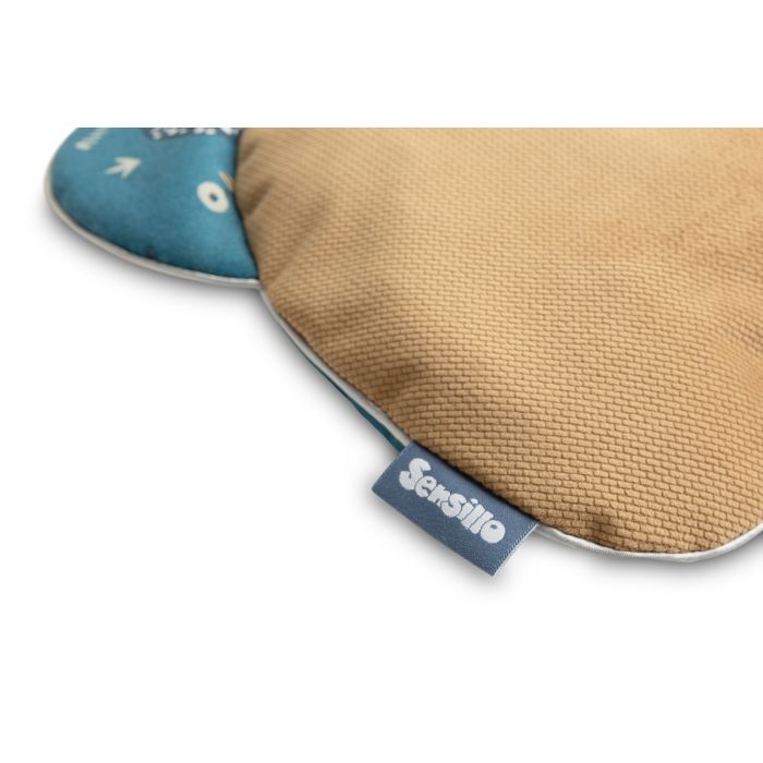 Beebitekk "Carmel bear" 56x76 cm ja padi 36x28 cm