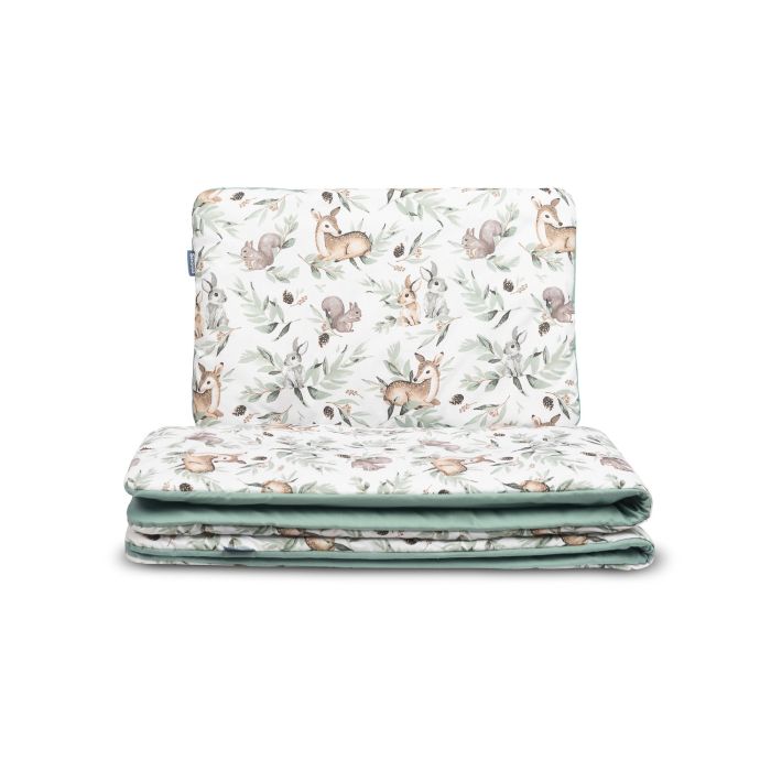 Voodipesu beebidele  täidisega 135x100 "Deer" 