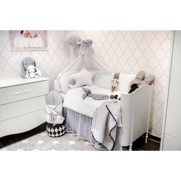 Beebi voodipesu ja voodipehmendus "Bunny" 