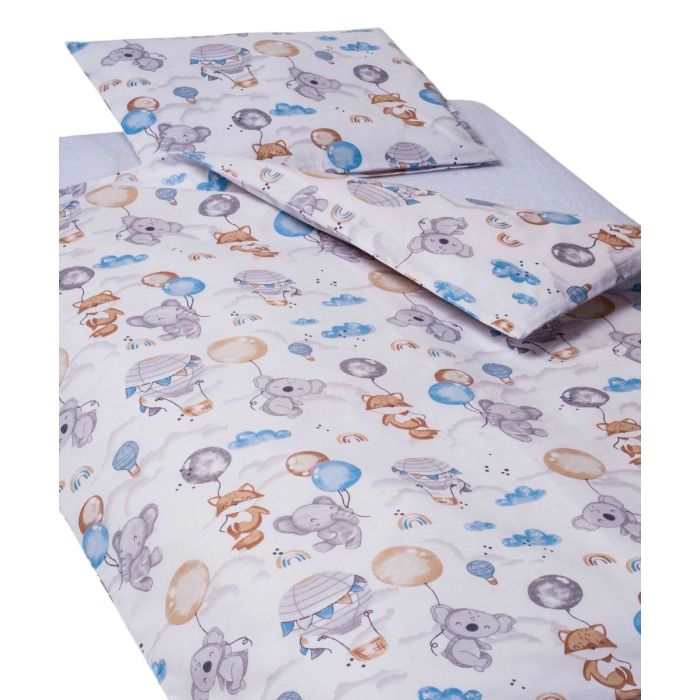 Voodipesu beebidele 135x100 "Over the rainbow" 