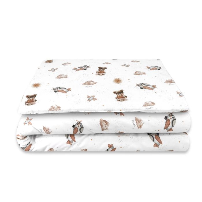 Voodipesu beebidele 135x100 "Aviator teddy beige" 