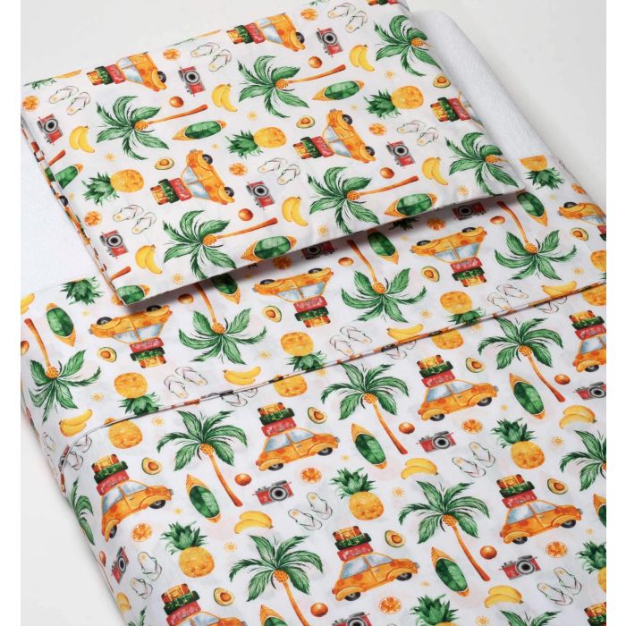 Voodipesu beebidele 135x100  "Vacations" 