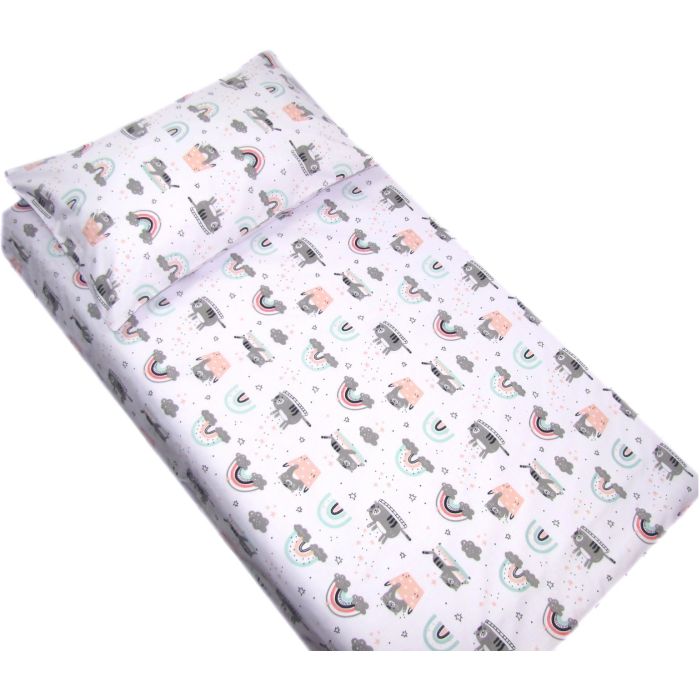 Beebi voodipesu komplektid 135x100 cm "Grey"  