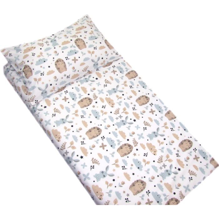 Beebi voodipesukomplektid  100x135 "Bunny & Hedgehog"  