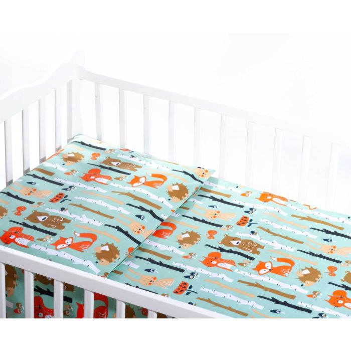 Beebi voodipesu 100x135 "Forest life" 