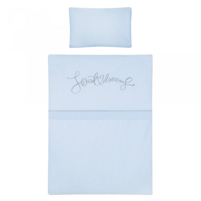 Beebi voodipesu ja voodipehmendus "Sweet dreams" sinine