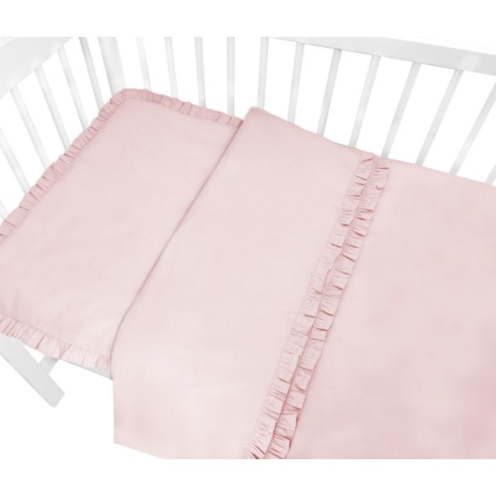 Beebi voodipesu ja voodipehmendus, voodilina "Royal powder pink"
