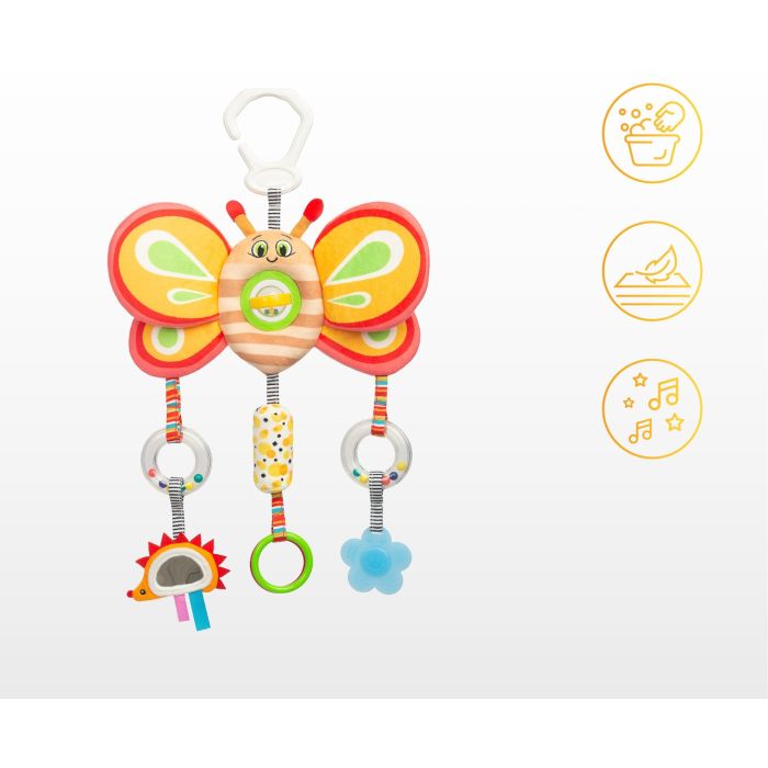 Pehmete mänguasjade "Butterfly" 