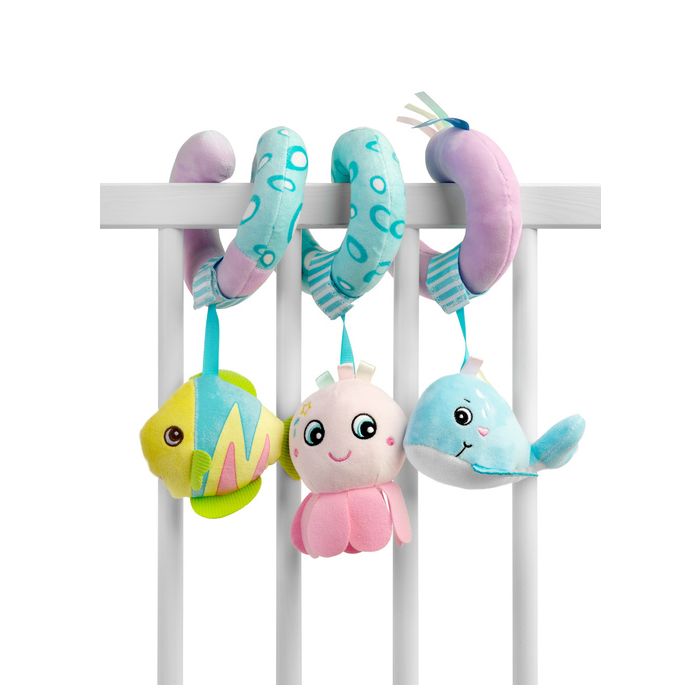 Pehmete mänguasjade spiraal "Octopus"