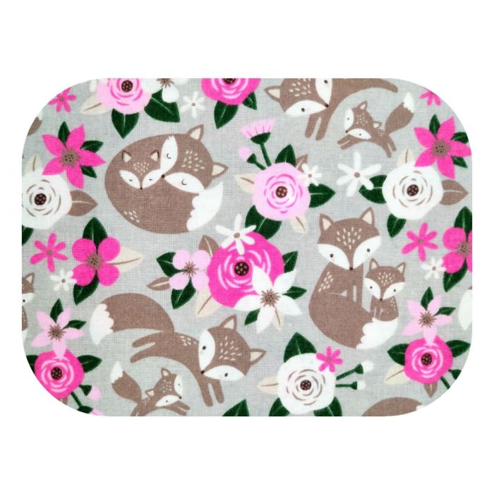 Beebi flanellist lapid "Fox"  70x80cm 1tk hall