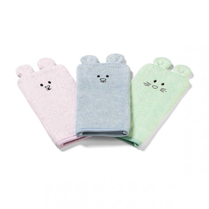 Natural Bamboo pesemiskinnas BabyOno Mouse