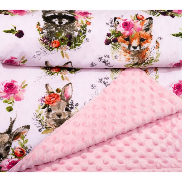 Beebitekk 100x75cm "Sweetheart" roosa