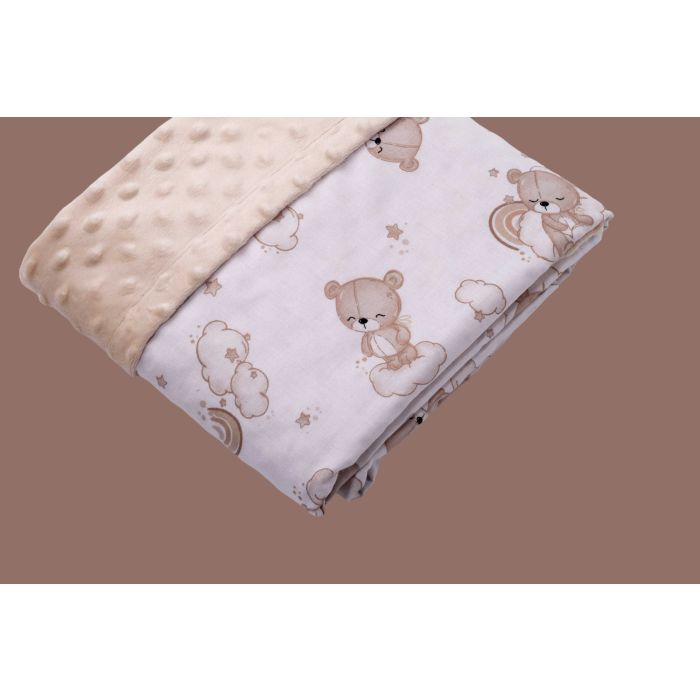 Beebitekk 100x75cm "Cute Teddy" ecru