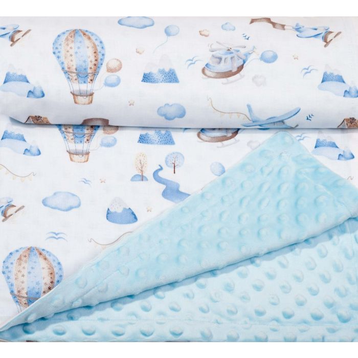 Beebitekk 100x75cm Balloons" sinine