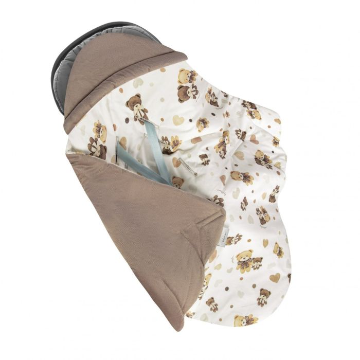 Turvahälli tekk ja soojakott "Petit" 90x90 cm