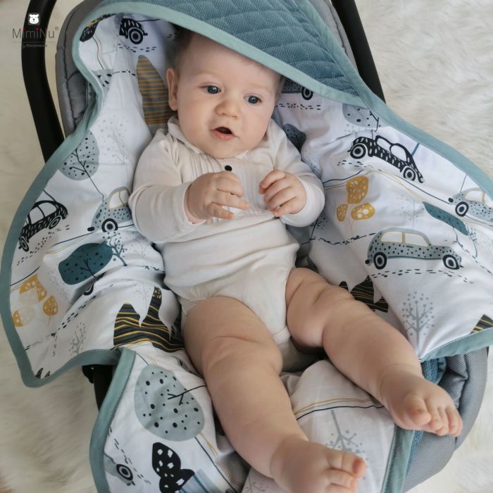 Turvahälli tekk ja soojakott "Cars" 