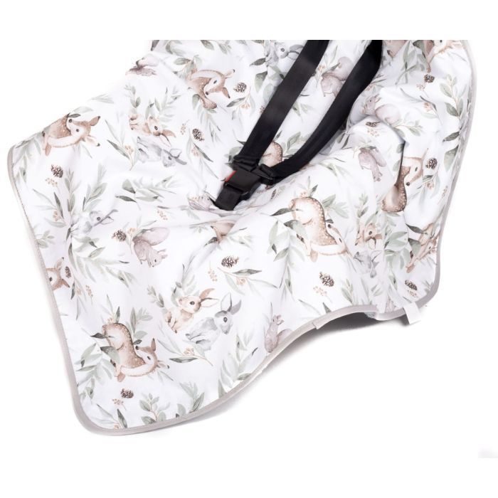 Soojakott-tekk vankrisse/turvatool "Deer" 80x80 cm