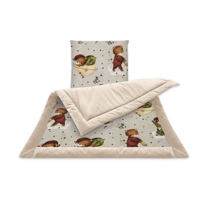 Beebi tekk ja padi "Teddy beige" 