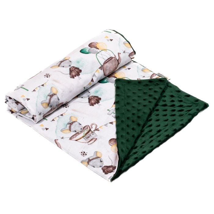 Beebitekk 100x75cm "Baby mouse" roheline