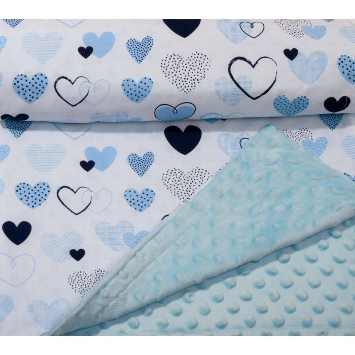 Beebitekk 100x75cm "My love" sinine