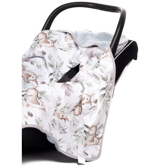 Soojakott-tekk vankrisse/turvatool "Deer" 80x80 cm