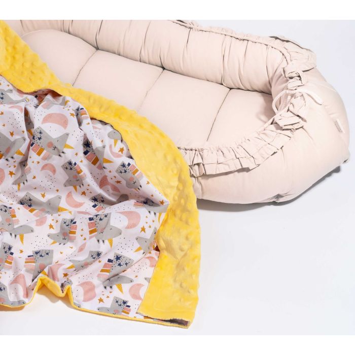 Beebitekk 100x75cm "Desert flame" kollane