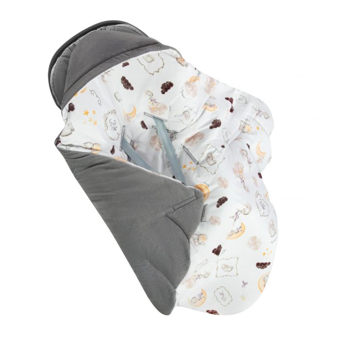 Turvahälli tekk ja soojakott  "Goodnight" 90x90 cm