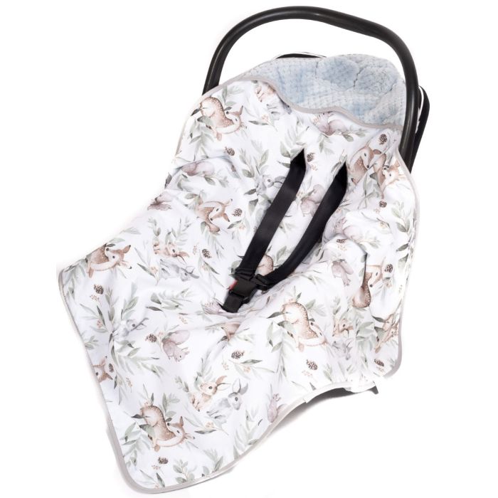 Soojakott-tekk vankrisse/turvatool "Deer" 80x80 cm