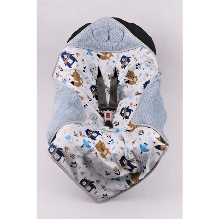 Soojakott-tekk vankrisse/turvatool "Forest" 80x80 cm 