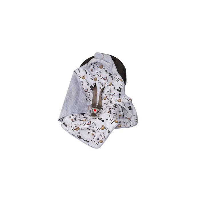 Soojakott-tekk vankrisse/turvatool "Lama" 80x80cm 