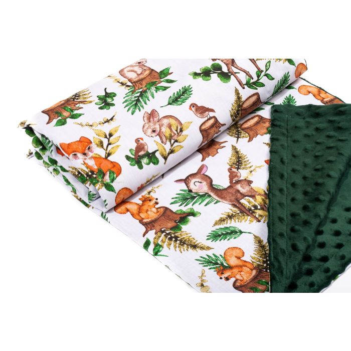 Beebitekk 100x75cm "Forest family" roheline