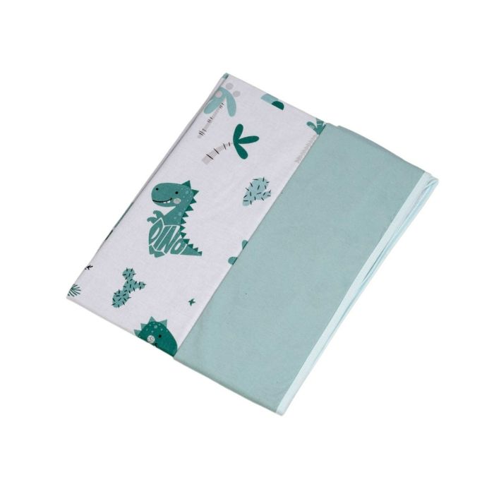 Puuvillane beebitekk "Dino" 100x75cm 